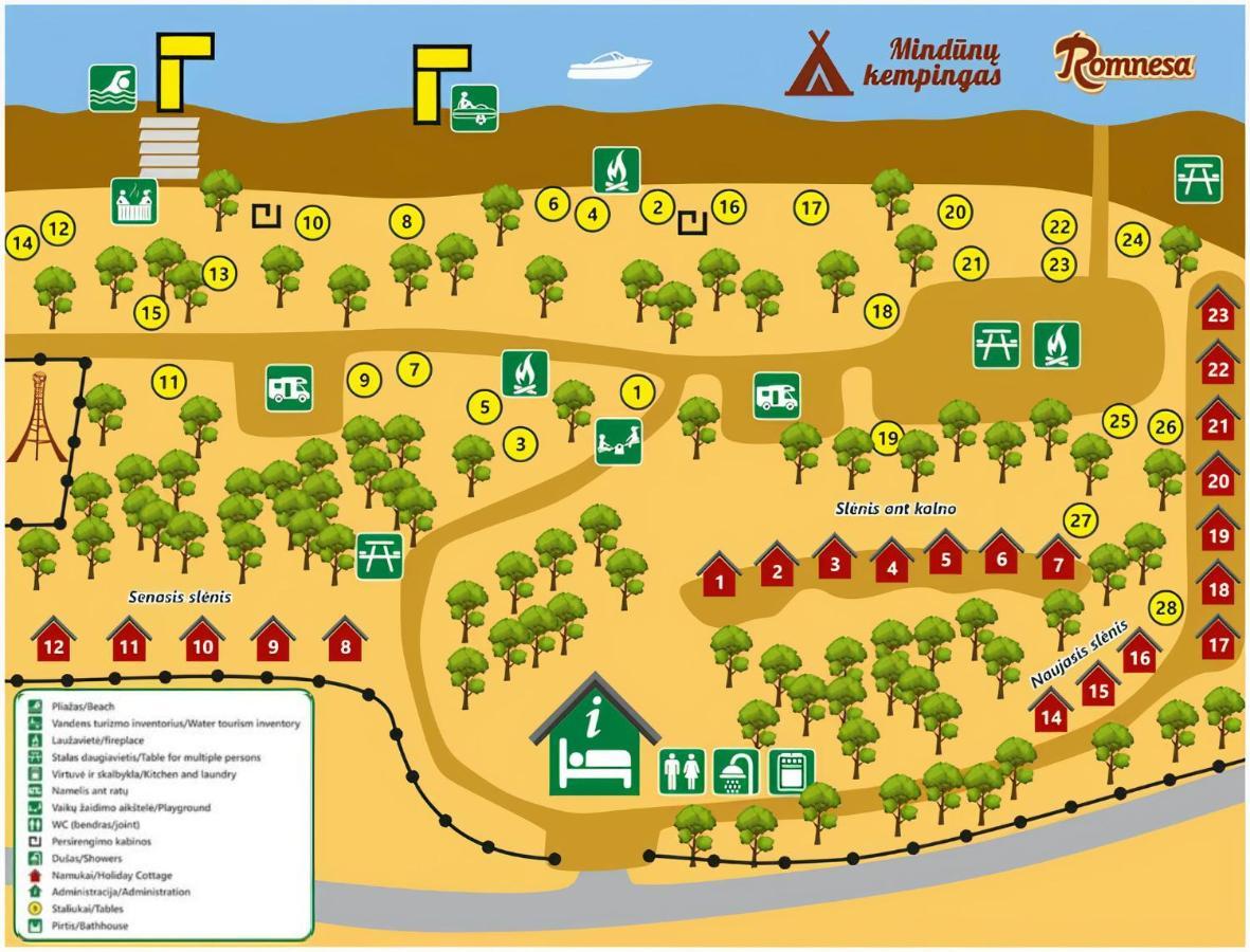 Camping Mindūnai Kültér fotó